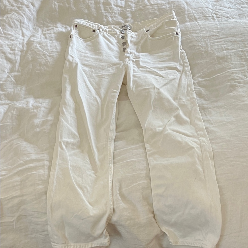 AGOLDE Riley Crop high rise